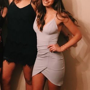 Gray dress